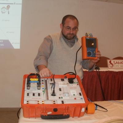 Νέα ΥΔΕ και παρουσίση του Οργάνου Macrotest από την εταιρία ELEMKO - Εισηγητής Κ.Λαμνάτος Γιώργος